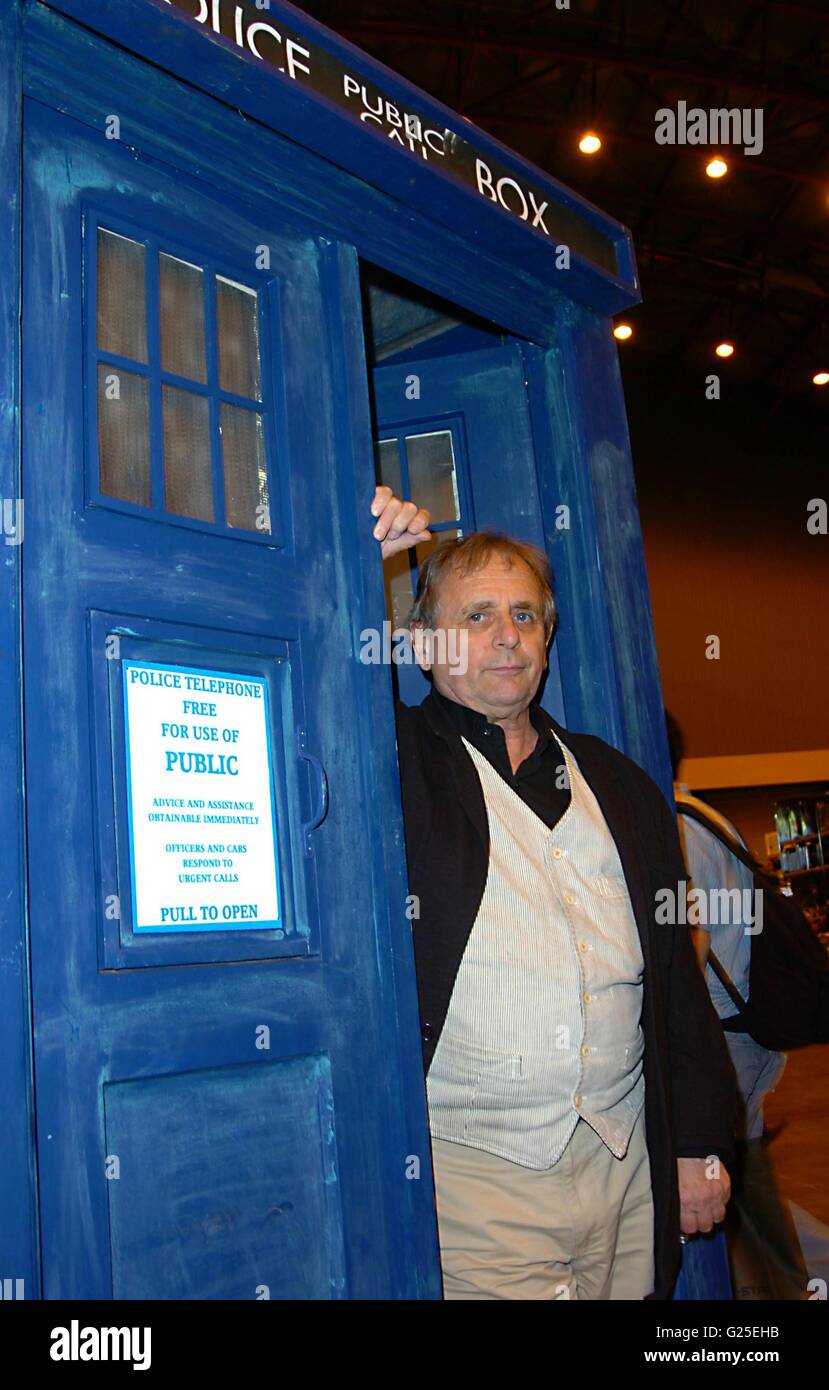 sylvester mccoy at  london film and comic con at earls court london Stock Photo