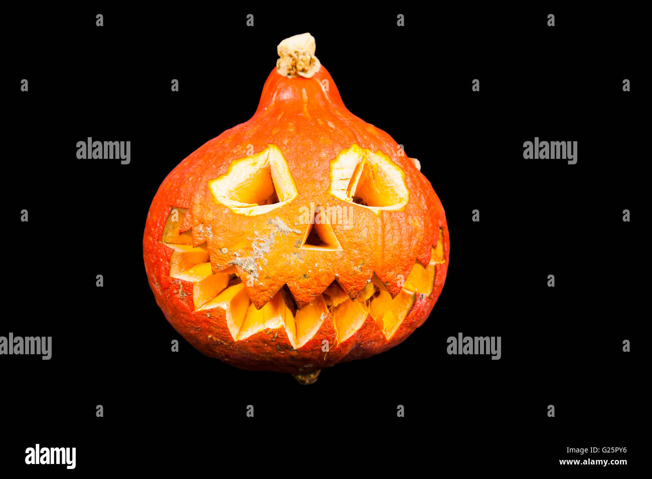 Angry orange pumpkin halloween hi-res stock photography and images - Alamy