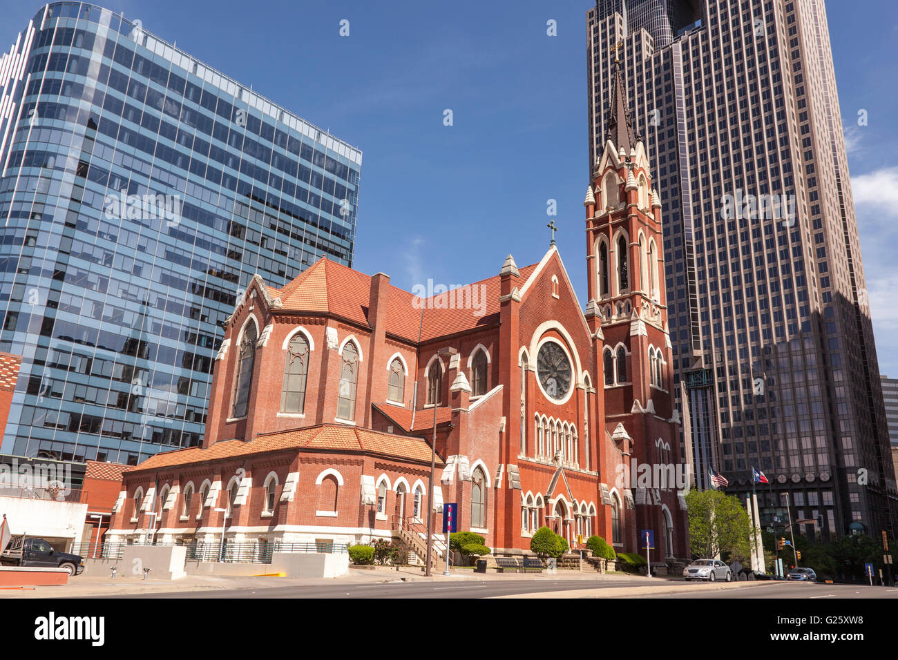 Cathedral of the Virgin of Guadalupe in Dallas, USA Stock Photo