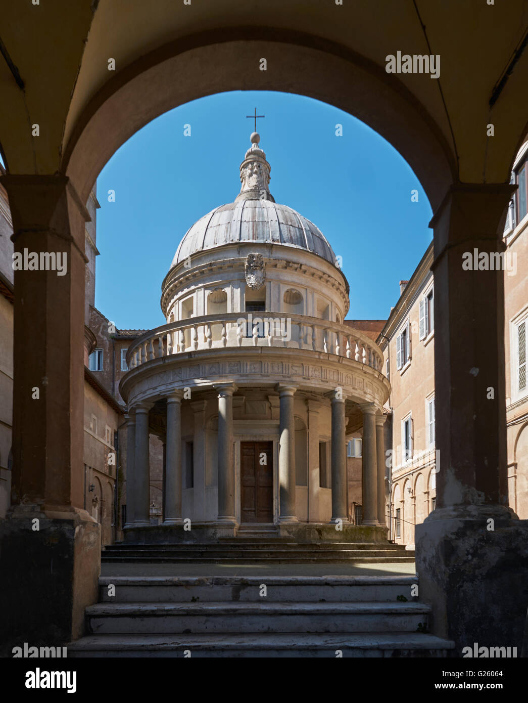 Tempietto by Bramante Stock Photo