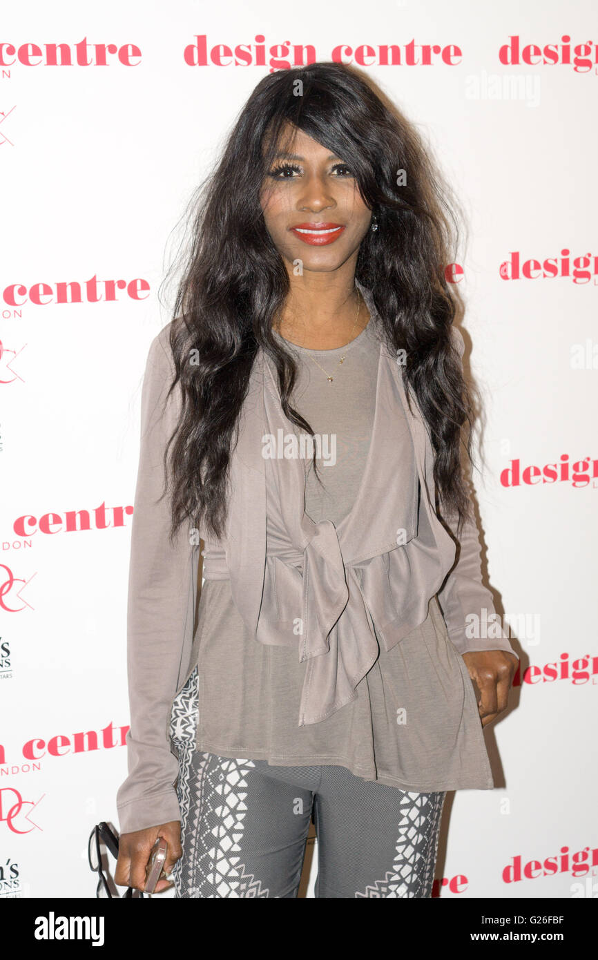 London, UK. 25th May, 2016. : Singer Sinitta attend the Marilyn Monroe: Legacy of a Legend launch at the Design Centre, Chelsea Harbour, London. Credit:  See Li/Alamy Live News Stock Photo