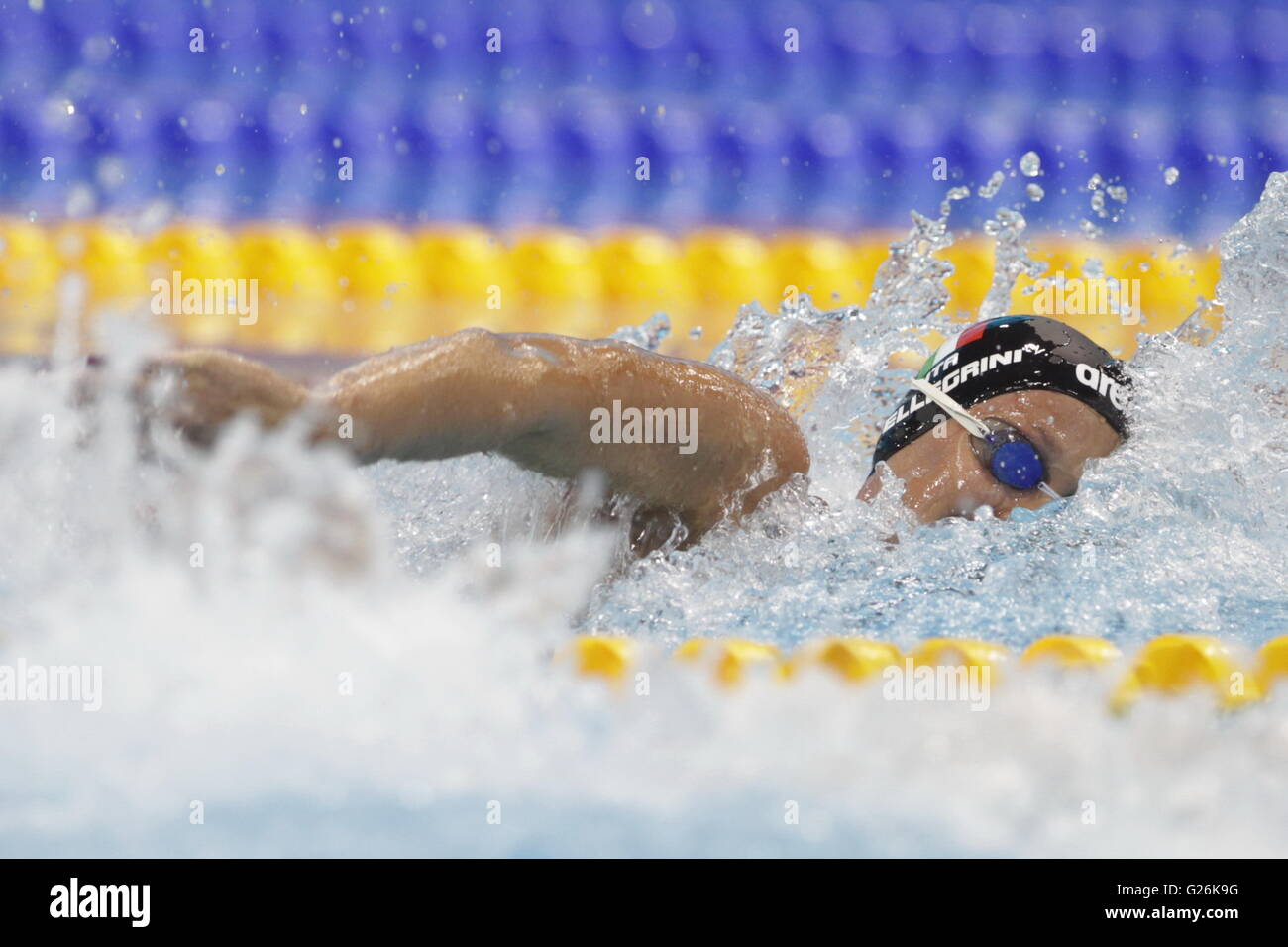 London, England: May 20, 2016 Italian swimmer Federica Pellegrini in