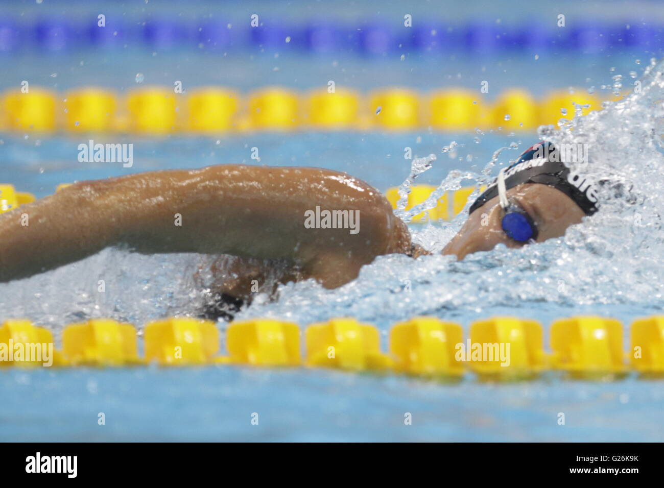London, England: May 20, 2016 Italian swimmer Federica Pellegrini in
