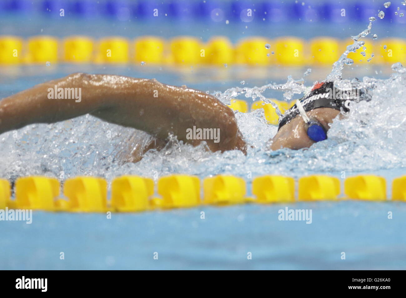 London, England: May 20, 2016 Italian swimmer Federica Pellegrini in