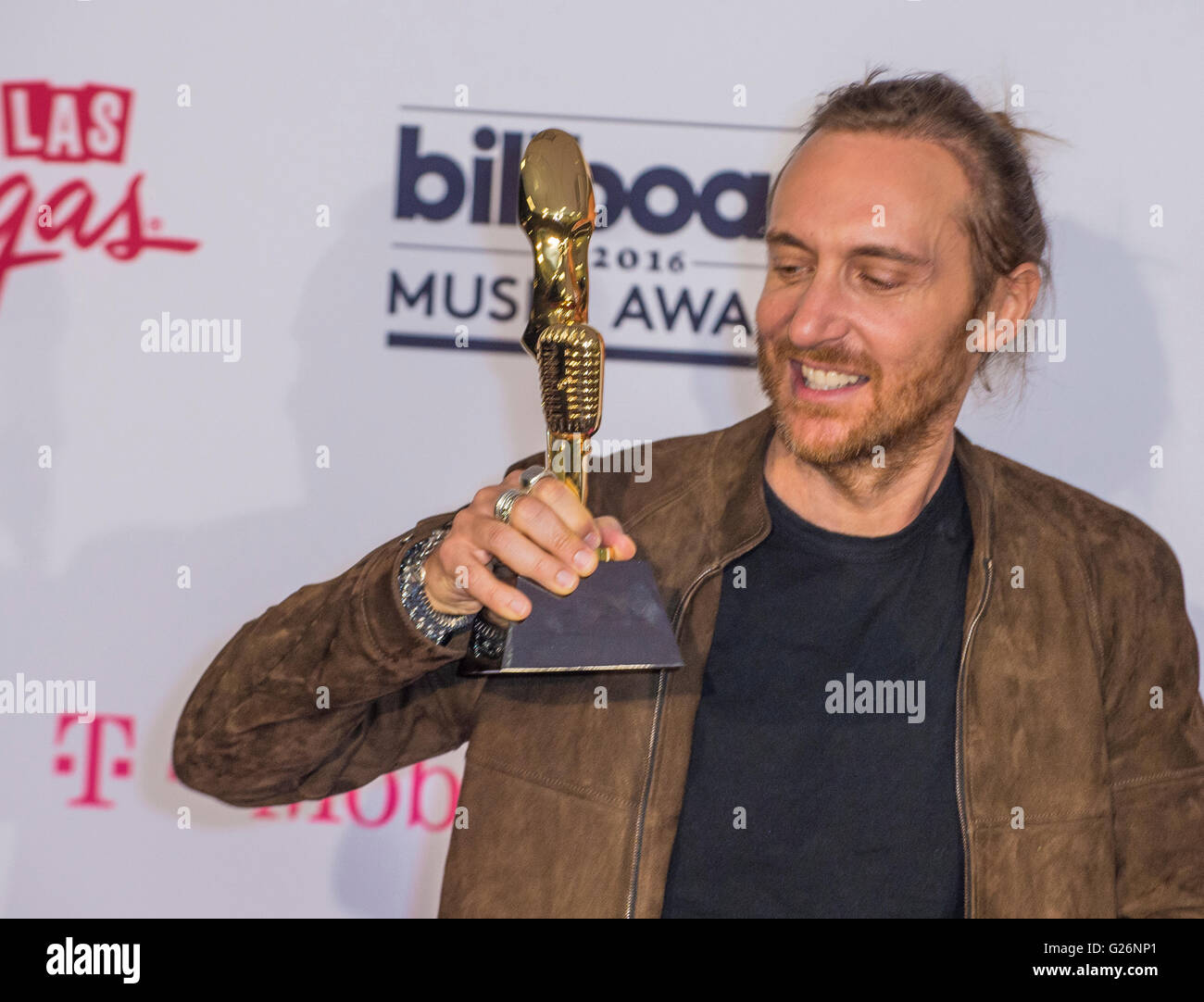 Recording artist David Guetta, winner of the Top Dance/Electronic ...