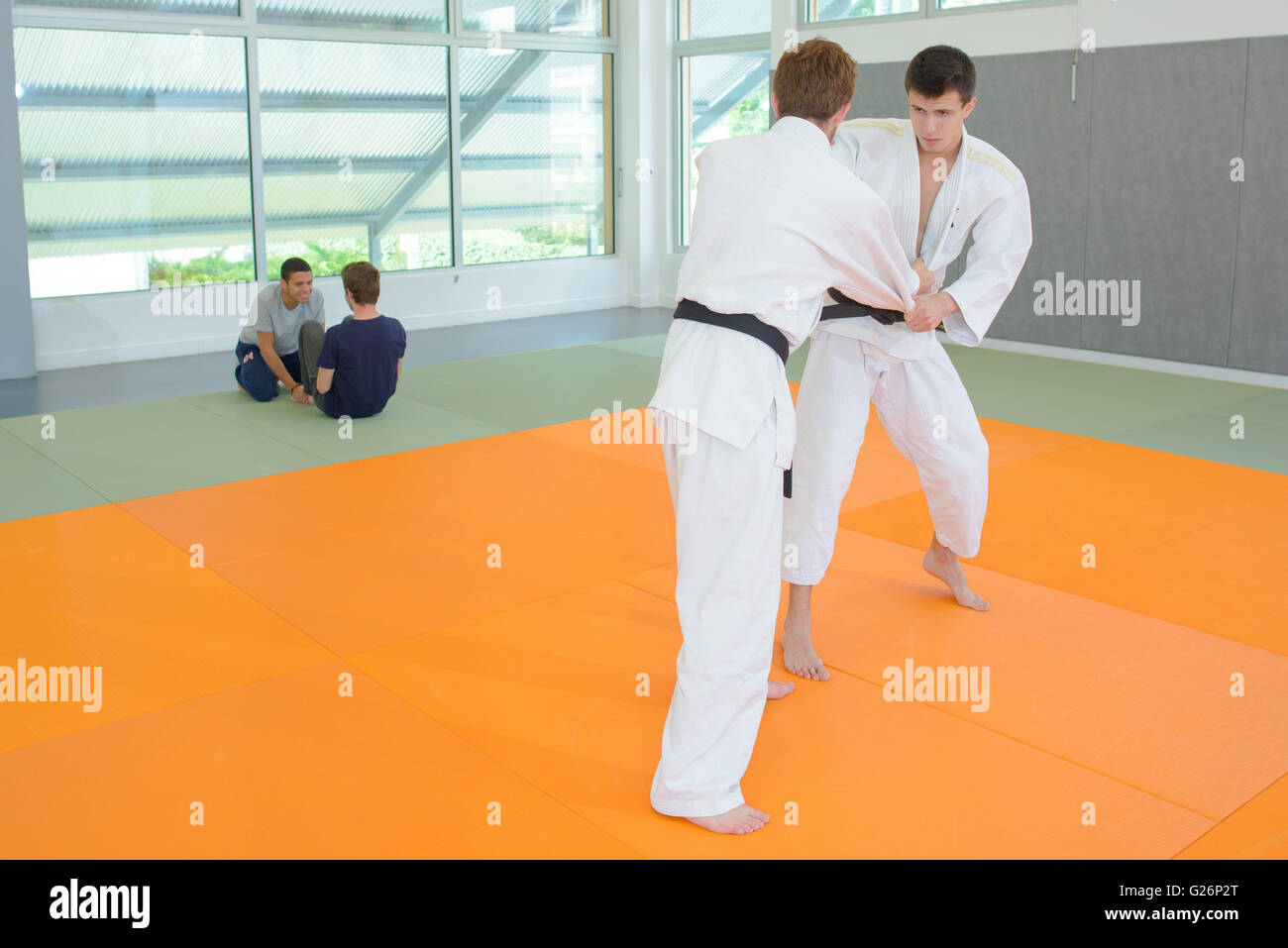 Young boys practice karate hires stock photography and images Alamy