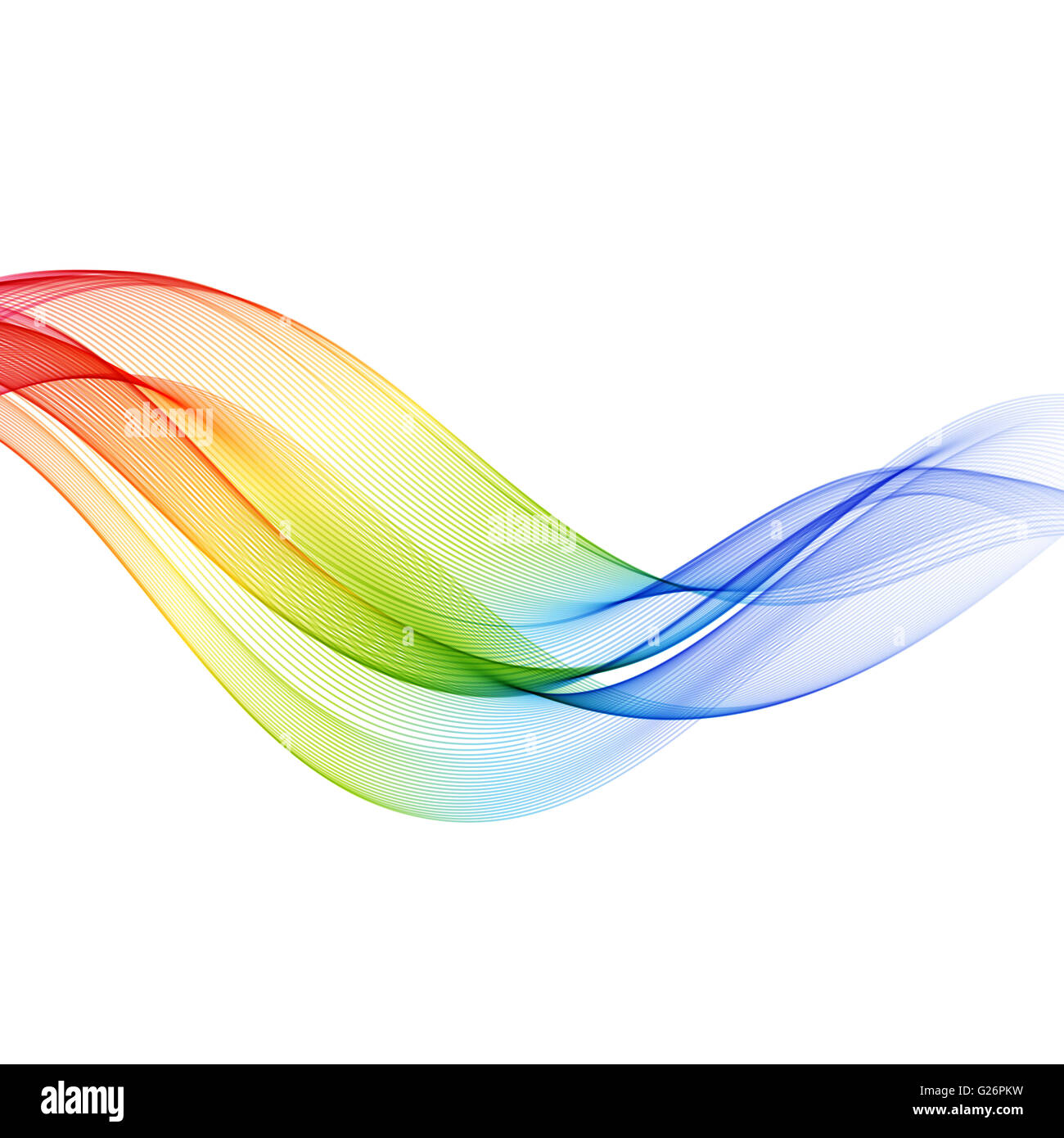 Abstract color wave background. Rainbow spectrum wave Stock Photo Alamy