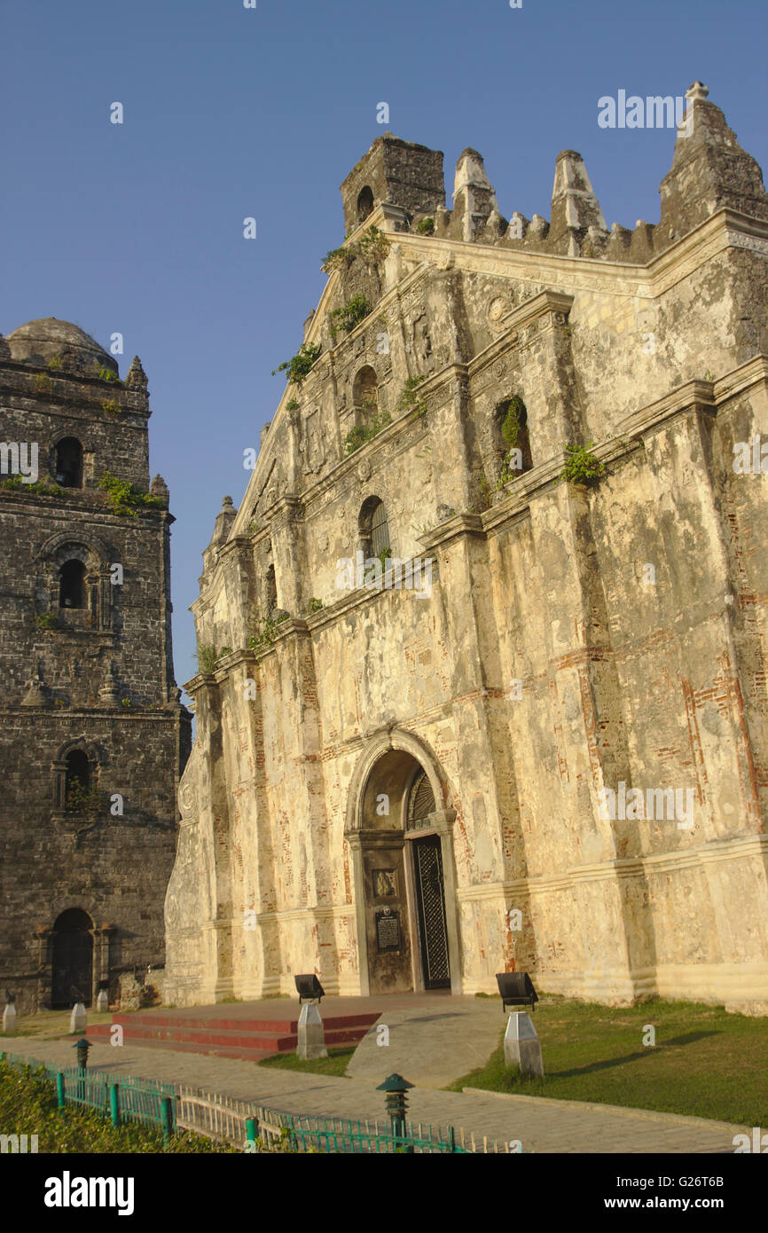 Paoay Church, near Laoag, northern Luzon, Philippines Stock Photo