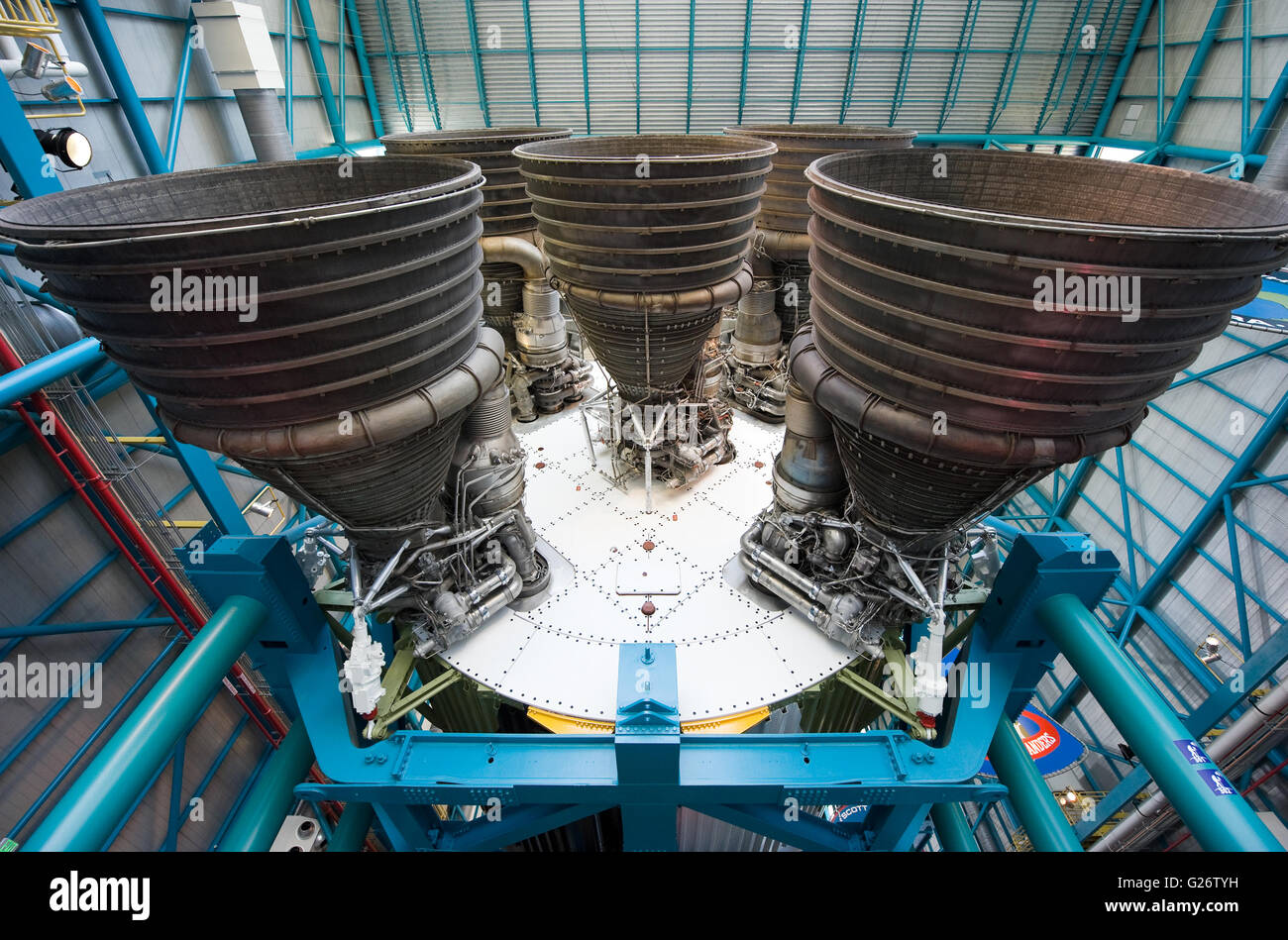 Saturn v rocket engines hires stock photography and images Alamy