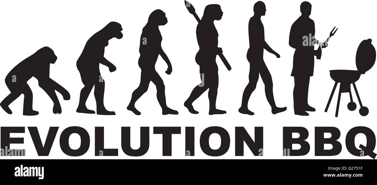 Barbecue Grill Evolution Stock Vector Image & Art Alamy