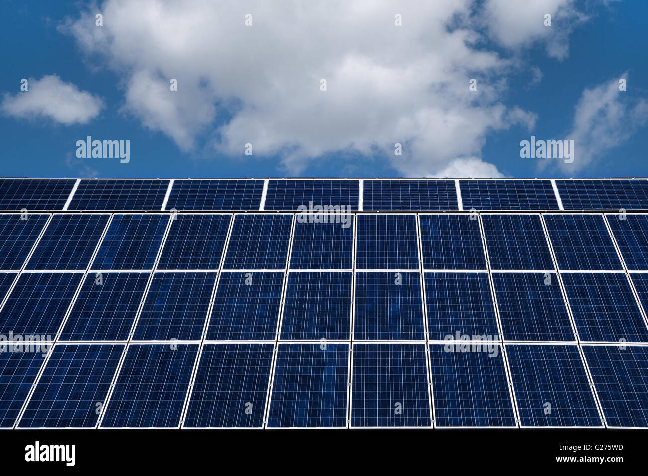 Solar cells Stock Photo