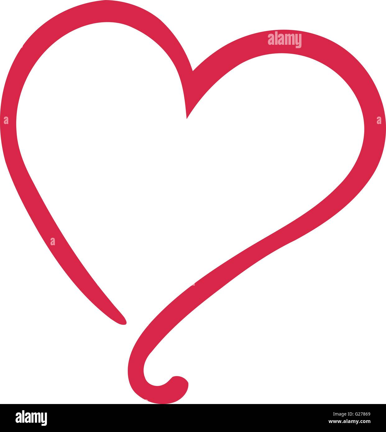 Romantic heart icon Stock Vector Image & Art - Alamy