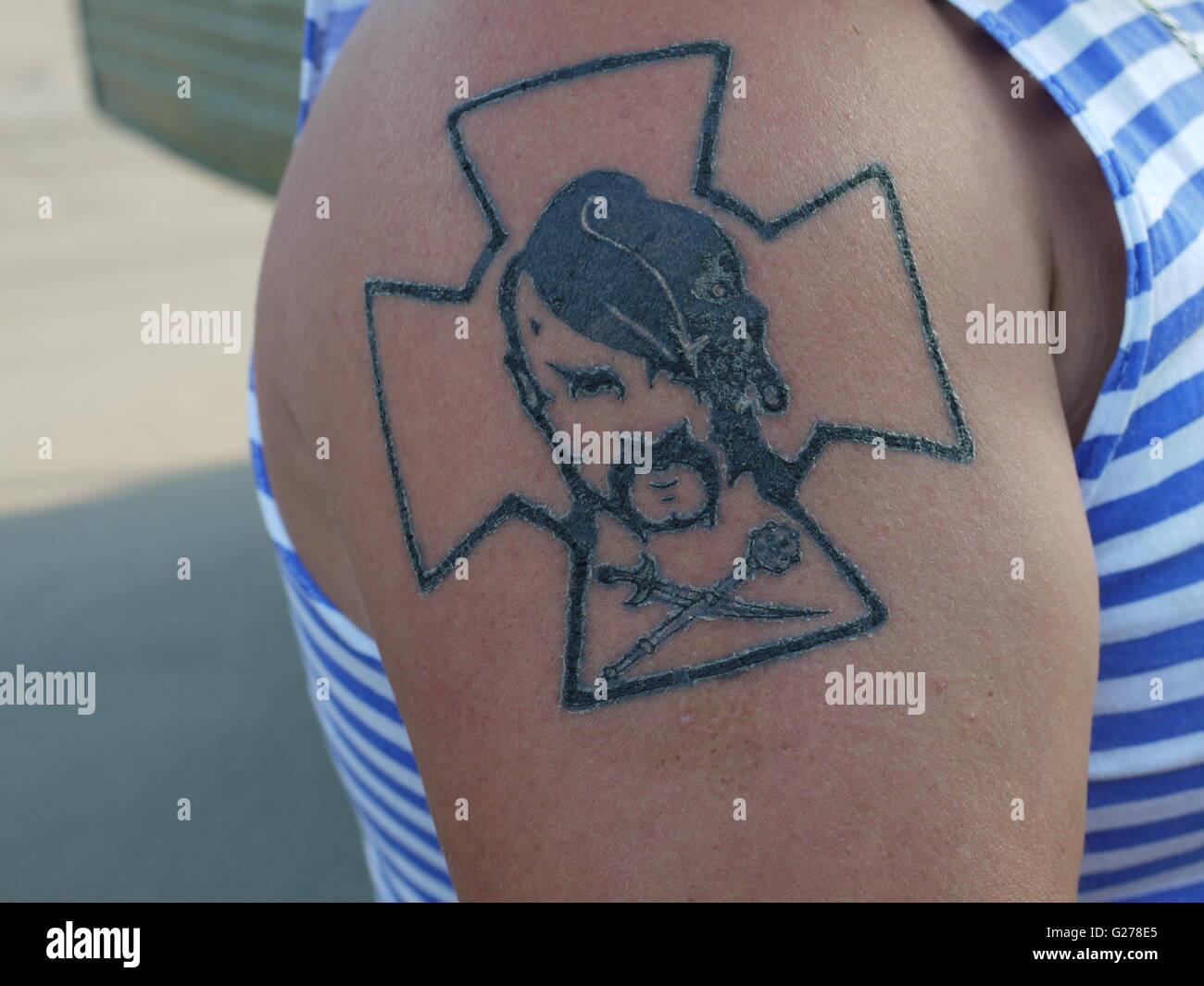Nationalist tattoo hi-res stock photography and images - Alamy