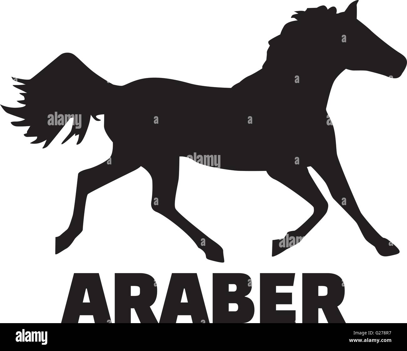 German gallop Stock Vector Images Alamy