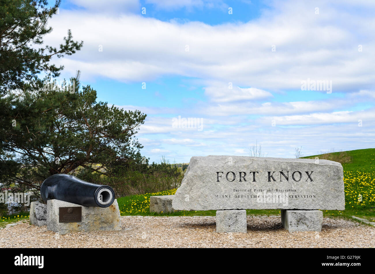 Fort Knox State Park Stock Photo Alamy