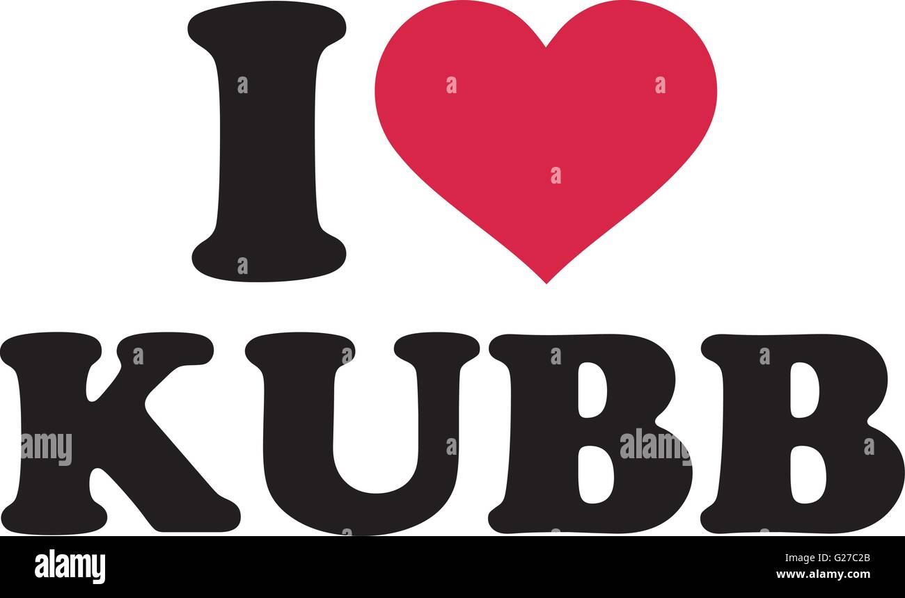 Kubb Stock Vector Images - Alamy