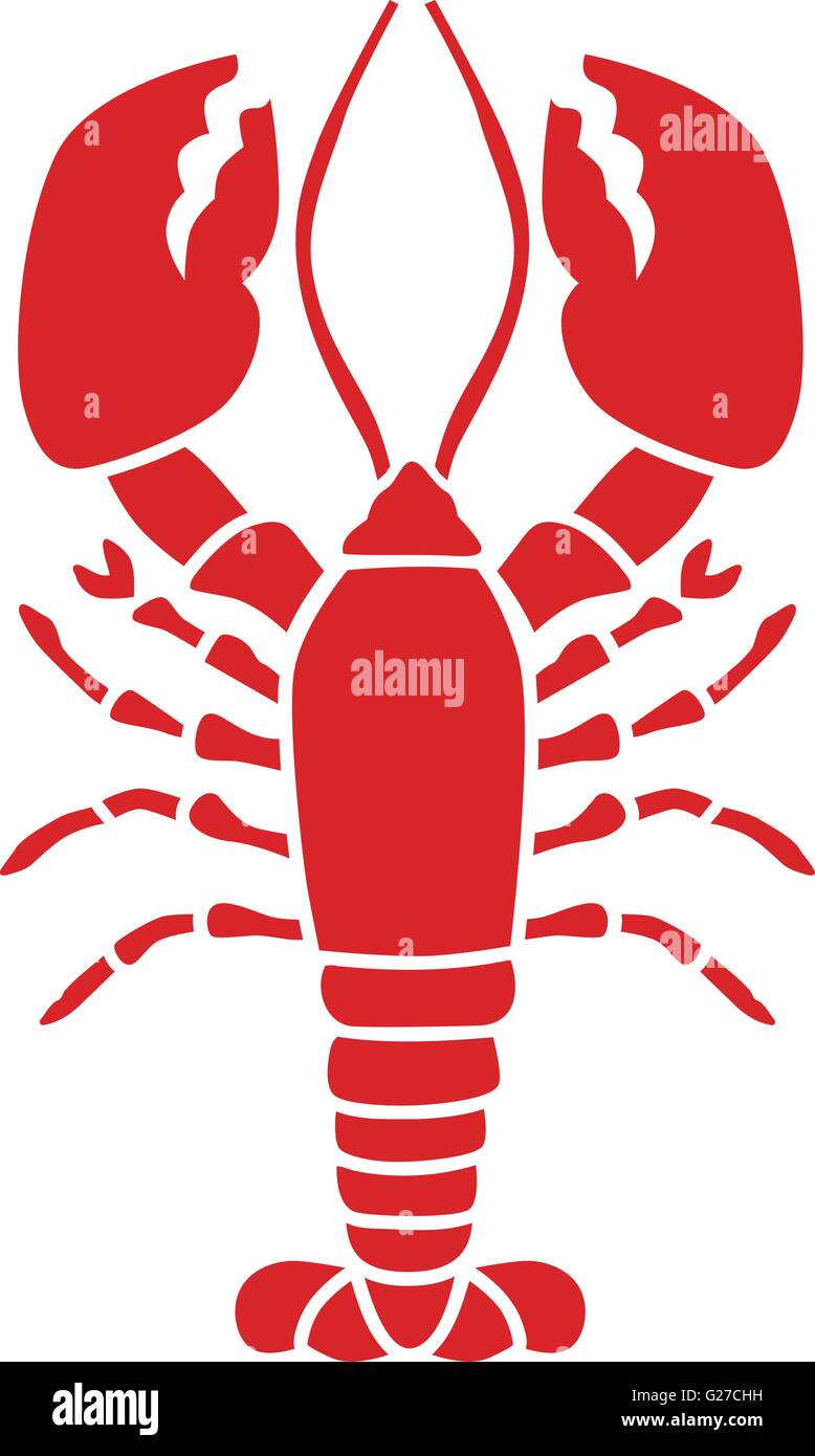Red lobster logo hi-res stock photography and images - Alamy