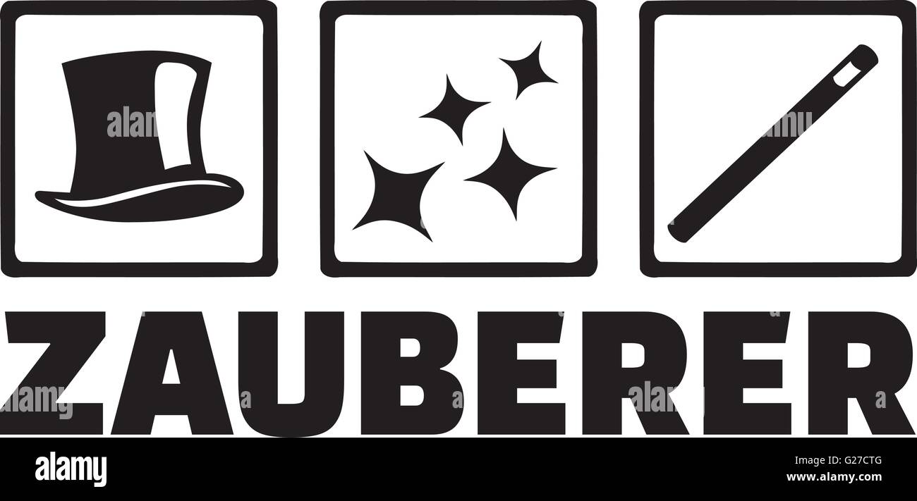Zauberer rabbit Stock Vector Images - Alamy