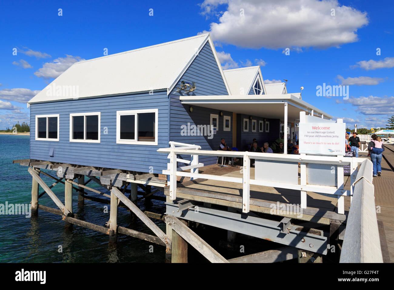 Busselton Jetty, Busselton, Western Australia Stock Photo Alamy