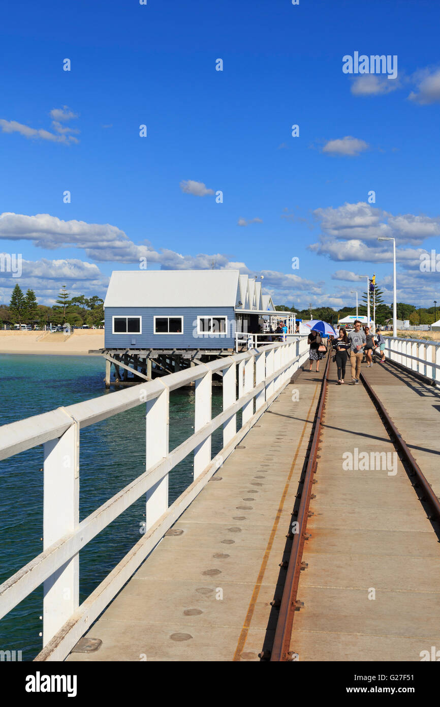 Busselton Jetty, Busselton, Western Australia Stock Photo Alamy