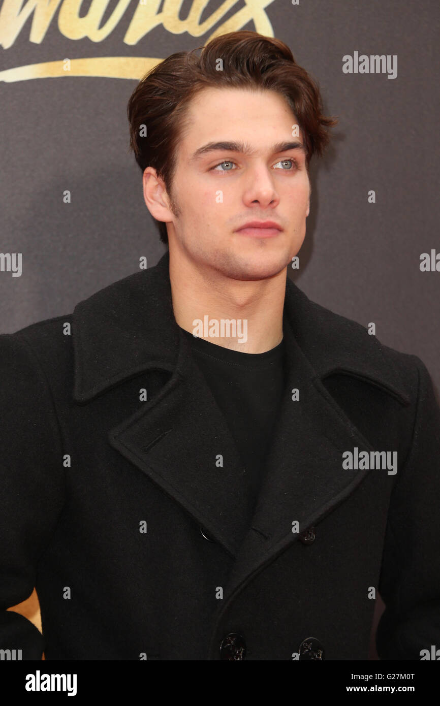 25th Annual MTV Movie Awards  Featuring: Dylan Sprayberry Where: Burbank, California, United States When: 09 Apr 2016 Stock Photo