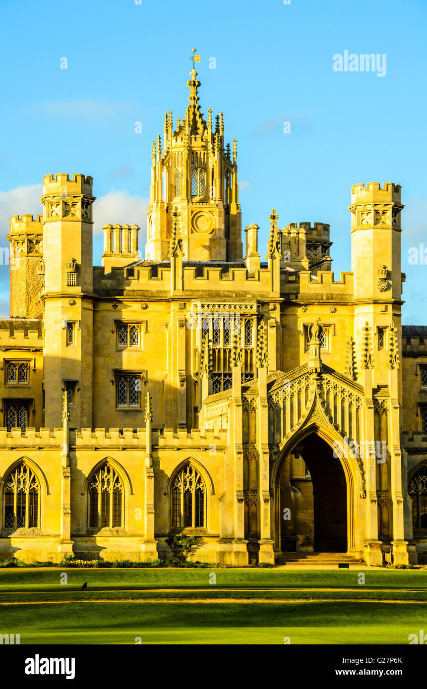 New Court, St John’s College, Cambridge, England Stock Photo