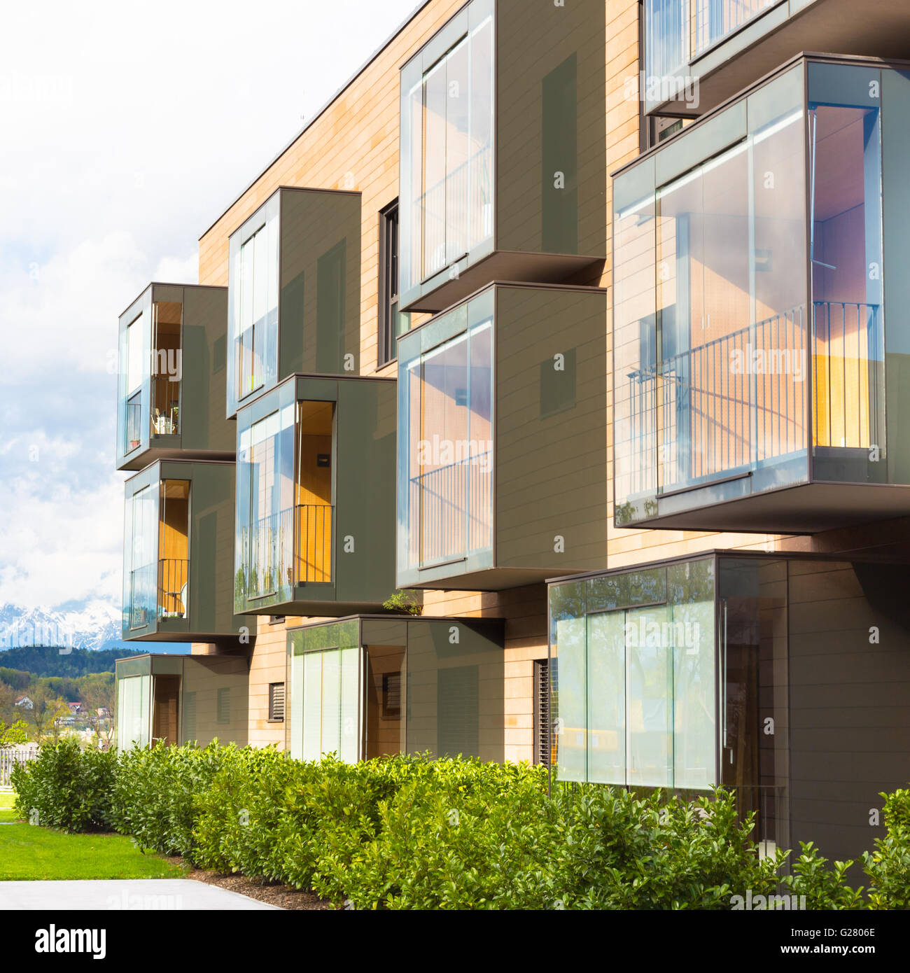 Modern residential architecture Stock Photo - Alamy