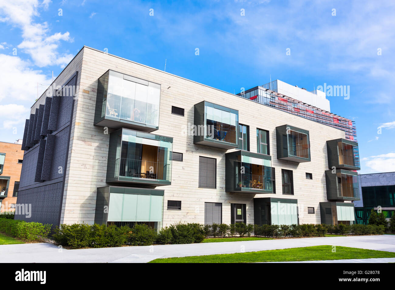 Modern residential architecture Stock Photo - Alamy