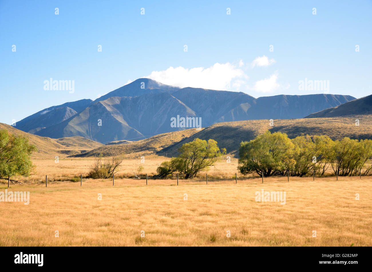 Southern Alps Stock Photo