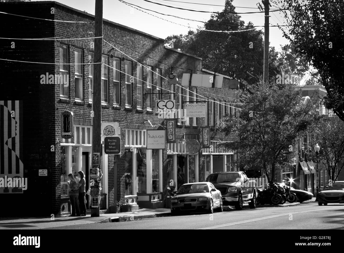 NODA North Davidson Arts District in Charlotte, NC Stock Photo Alamy