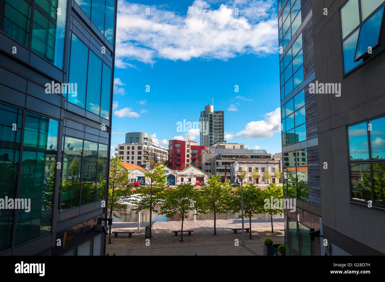Cork modern architecture, Cork city, county Cork, Ireland Stock Photo