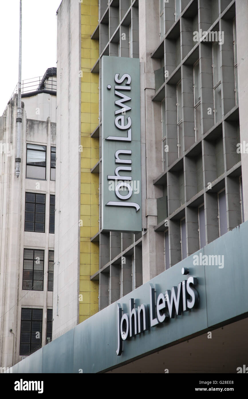 John Lewis store in Oxford Street Stock Photo Alamy