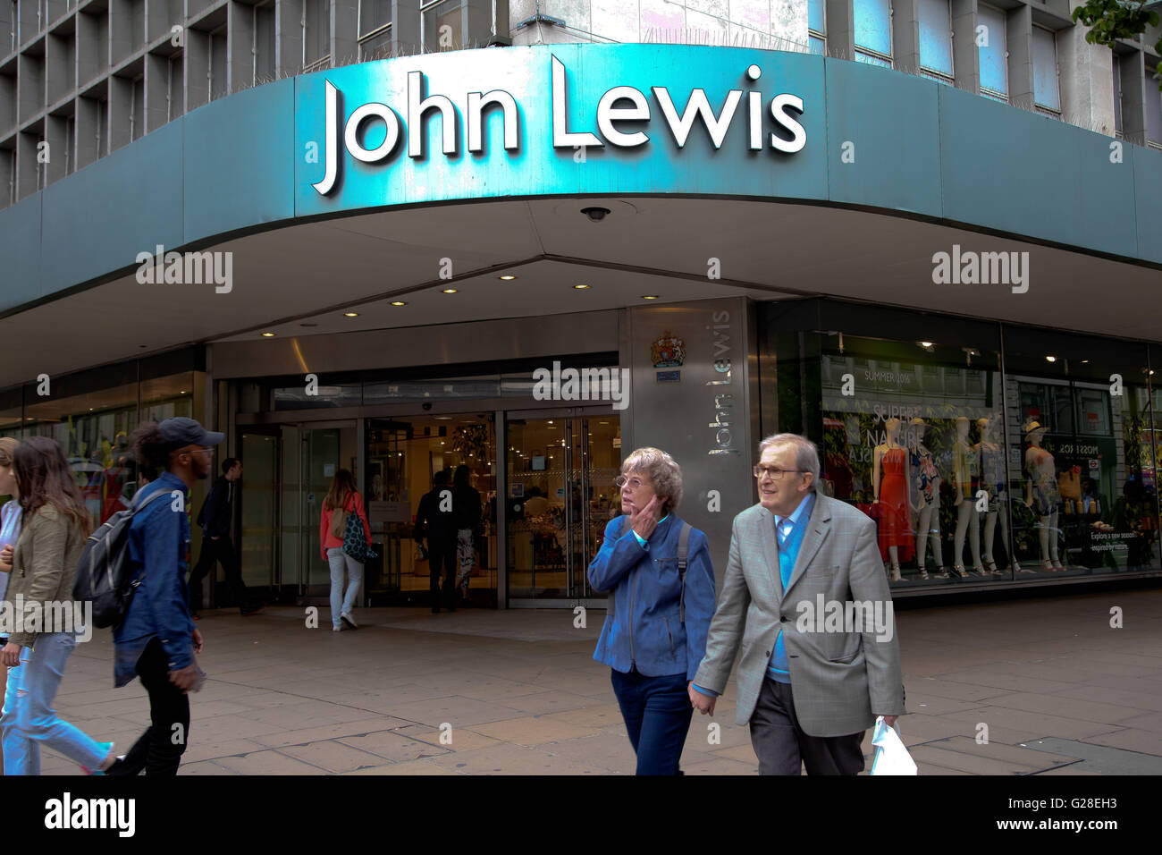 John Lewis store in Oxford Street Stock Photo Alamy