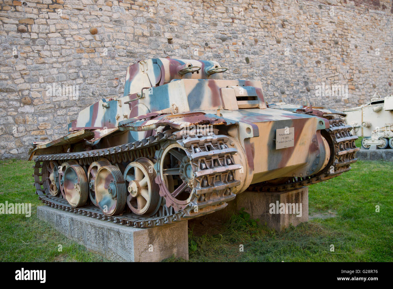 Panzer I at Military Museum in Belgrade, Serbia Stock Photo - Alamy