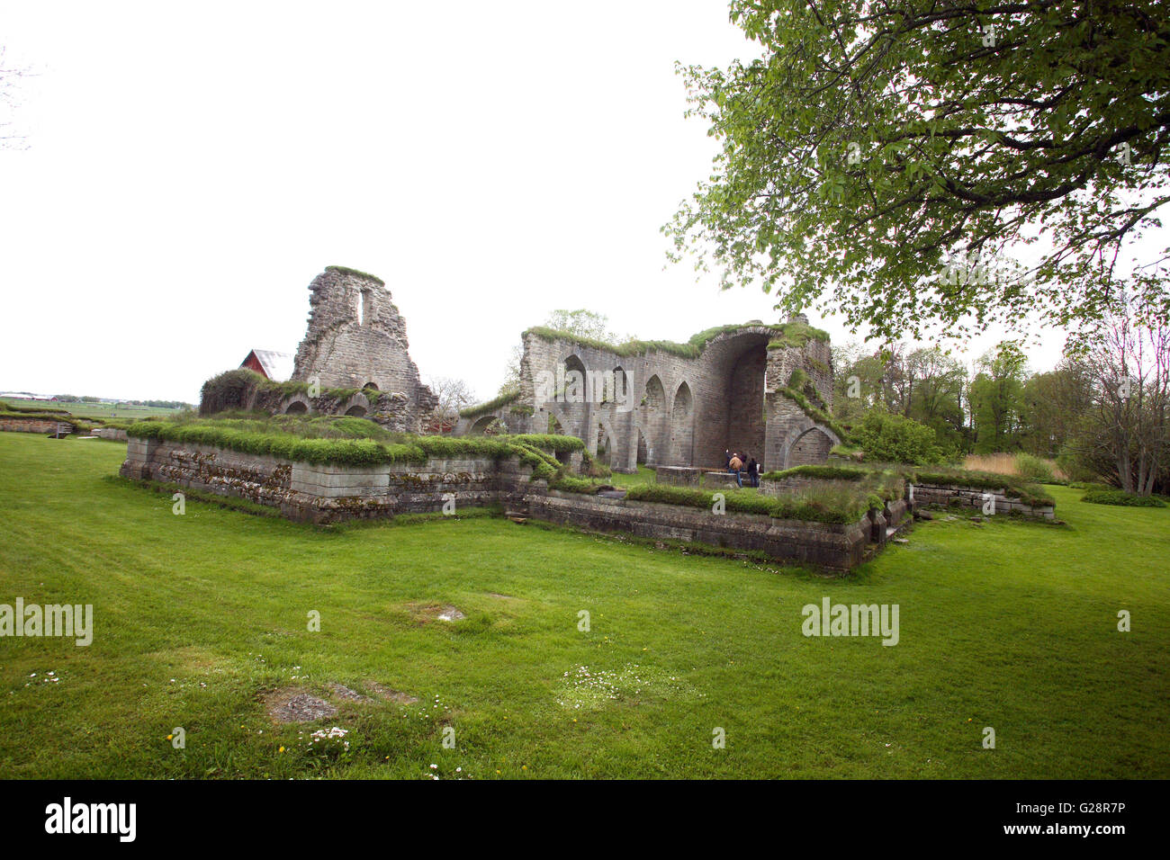 Monastery ruins Stock Photo