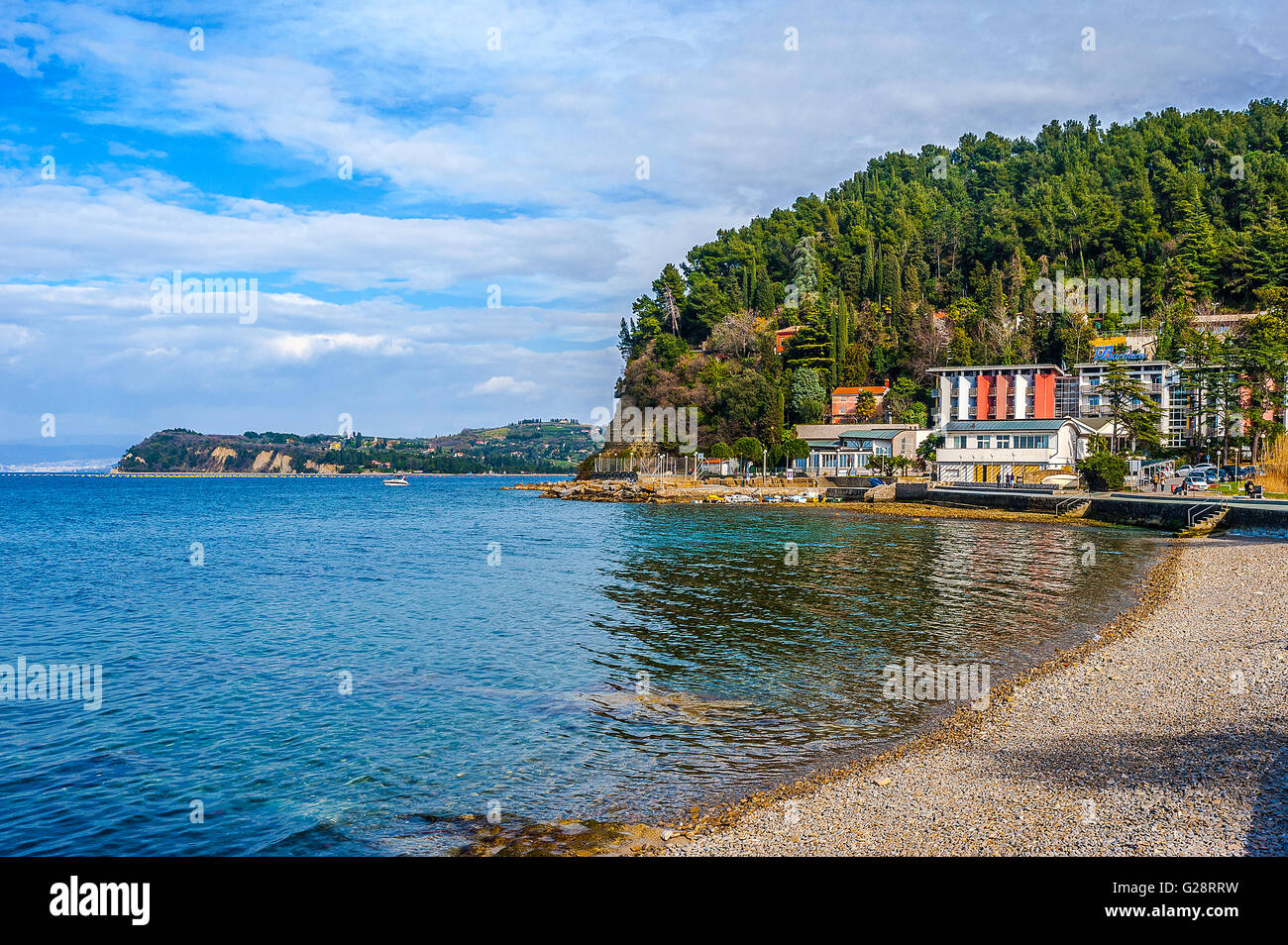Slovenia Coast and Kras - Fiesa - Portoroz - sea Stock Photo - Alamy