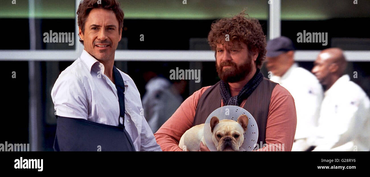 Robert downey jr and zach galifianakis hires stock photography and