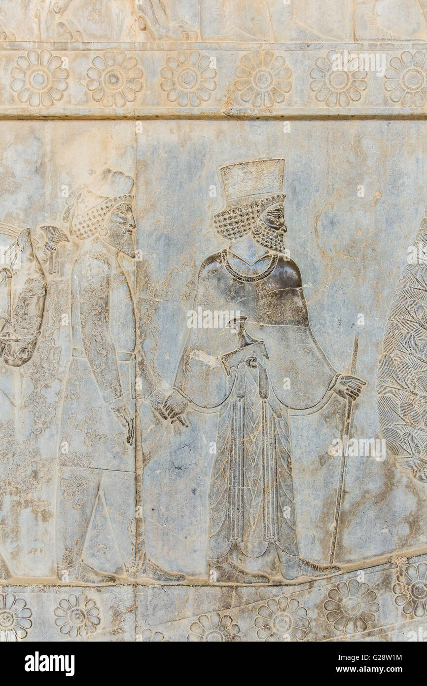 Ancient ruin city of Persepolis near Shiraz Iran Stock Photo