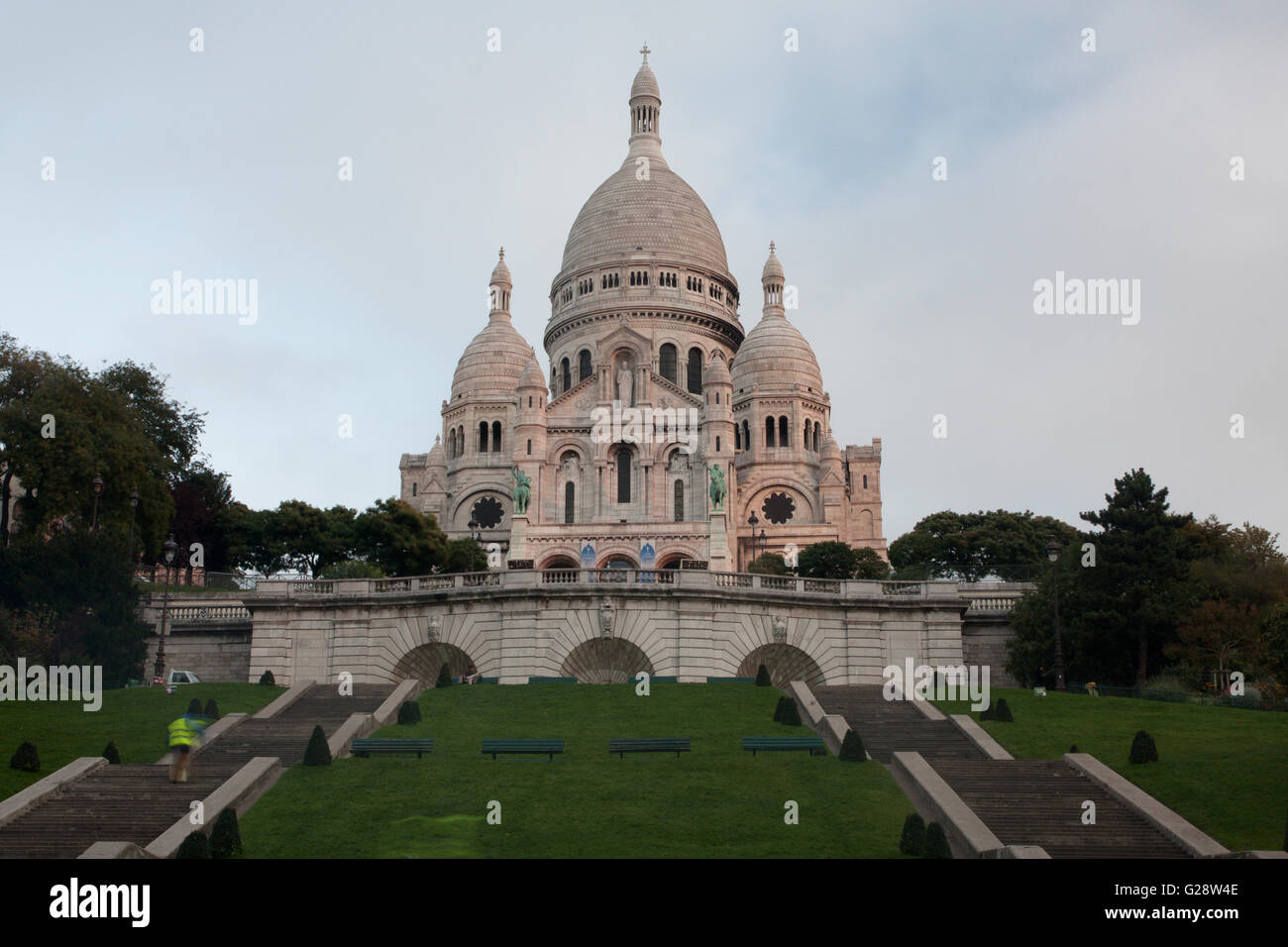 Sacre-Coeur basilica in Paris, France Stock Photo