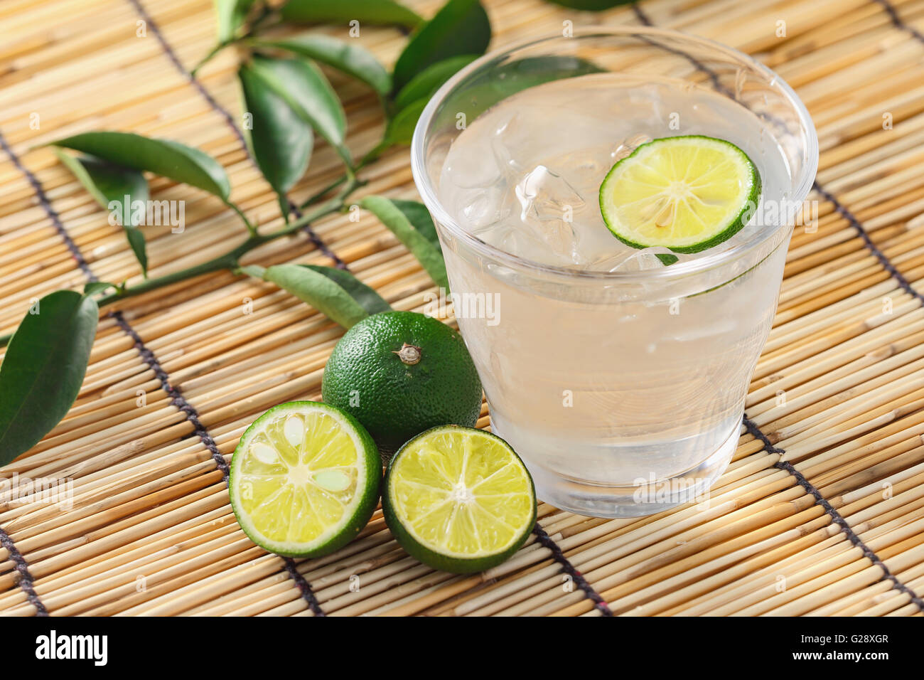 Citrus Fruit drink Stock Photo Alamy