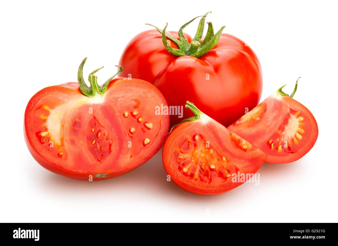 Slice red tomatoes hi-res stock photography and images - Alamy