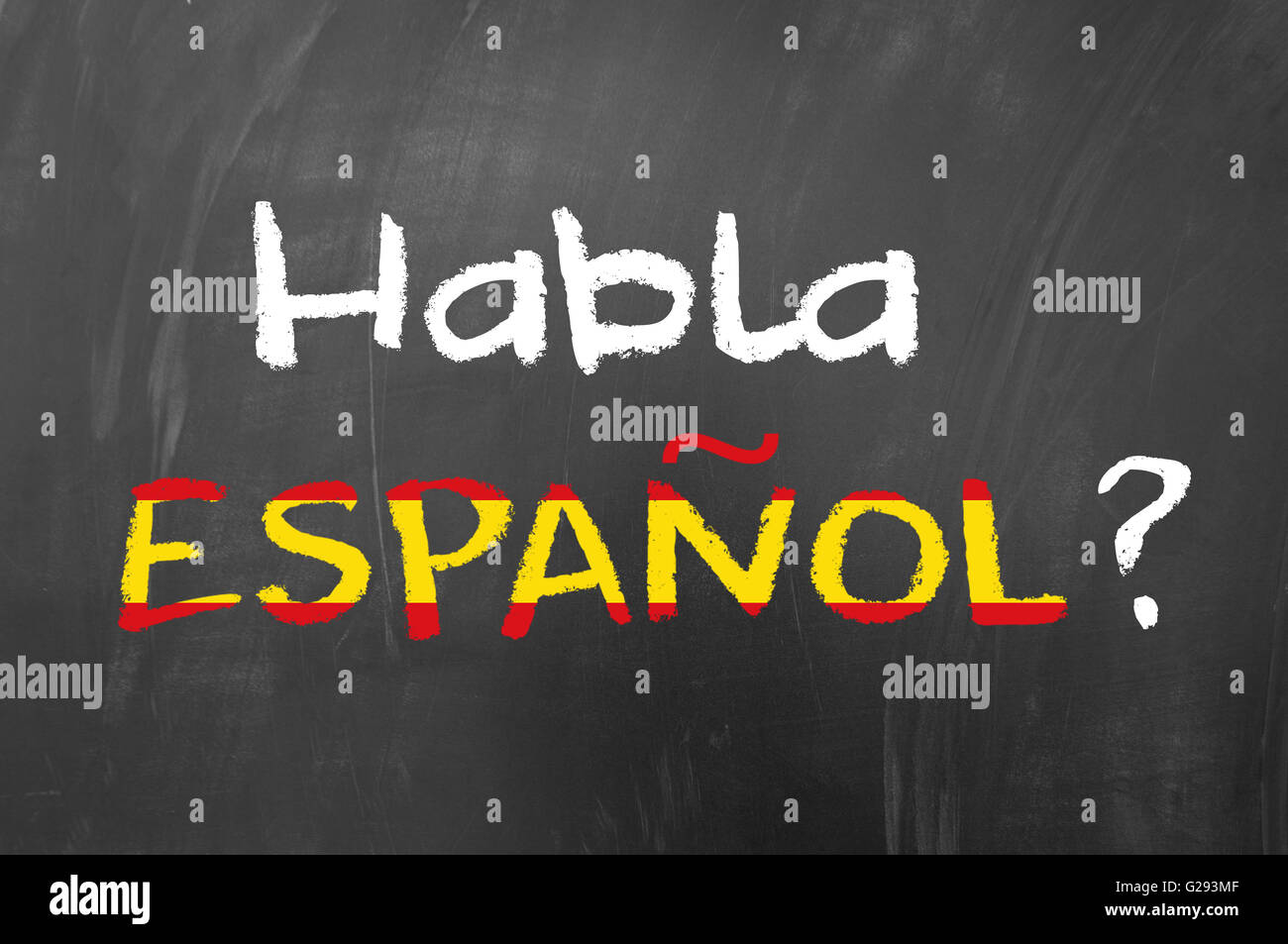 Habla espanol hi-res stock photography and images - Alamy