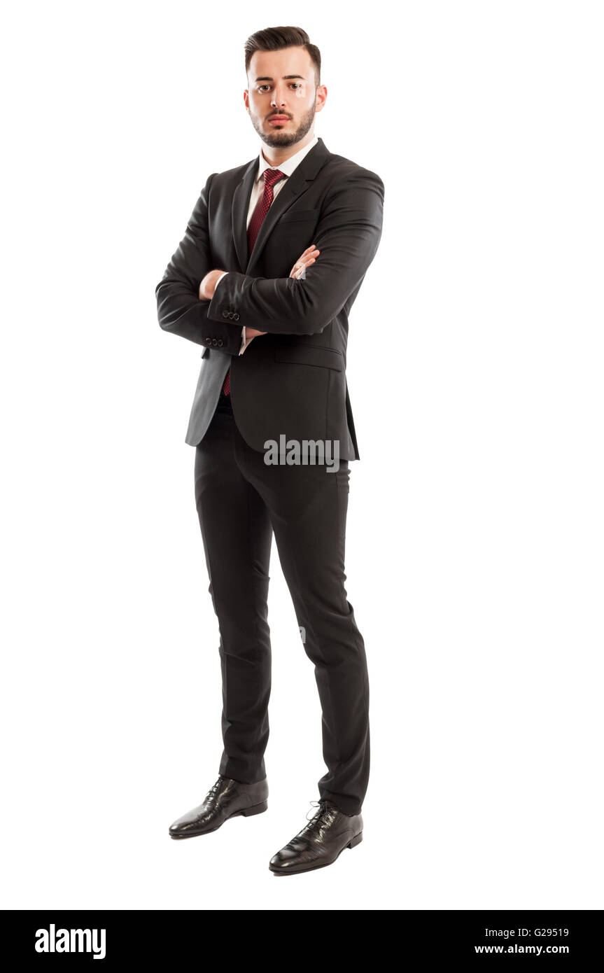 Tall white man suit hi-res stock photography and images - Alamy