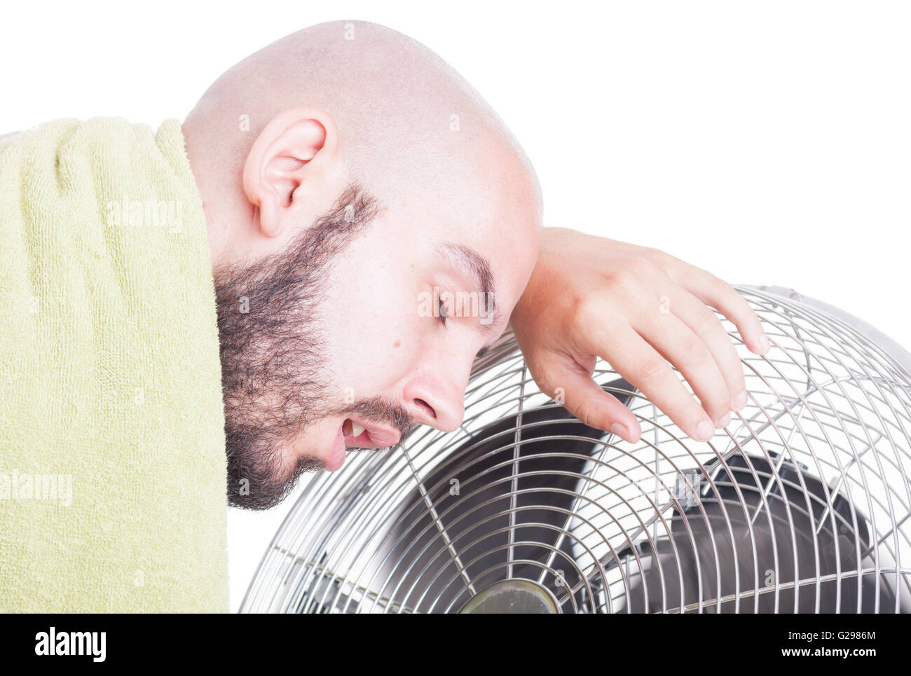 Sweaty person fan hires stock photography and images Alamy