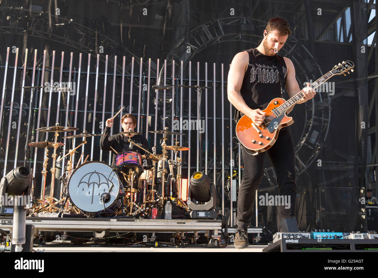 Columbus, Ohio, USA. 22nd May, 2016. MATT NICHOLLS (L) and JOHN JONES