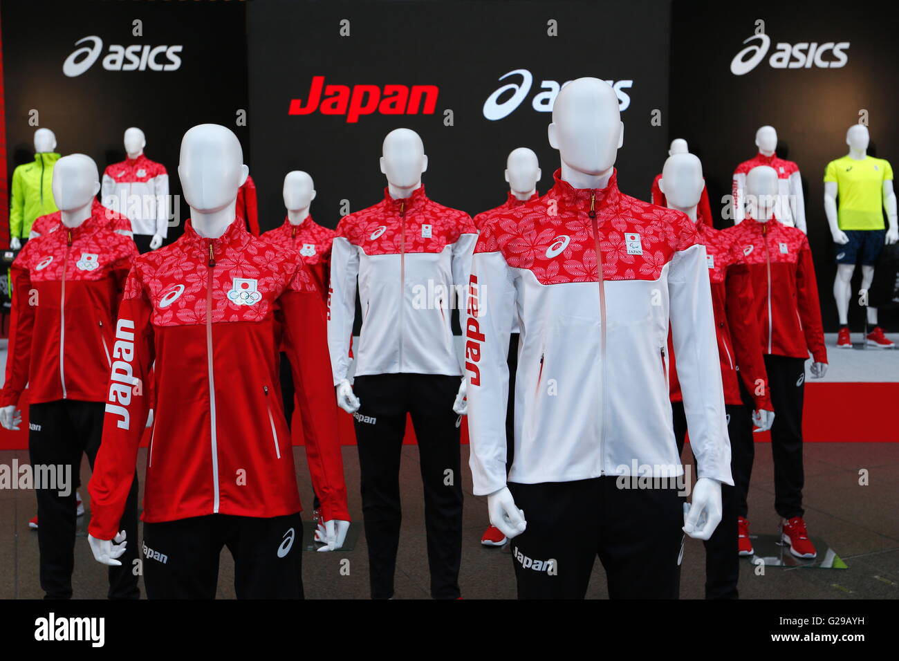 Tokyo, Japan. 26th May, 2016. Rio de Janeiro Olympics official