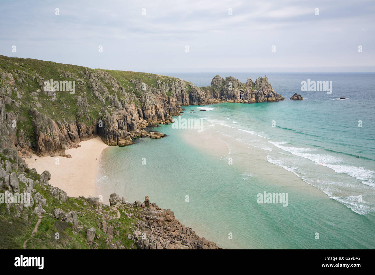 Pednvounder, Cornwall, UK. 26th May 2016. UK Weather. Hot weather forecast to continue into the bank holiday weekend over Cornwall. Credit:  cwallpix/Alamy Live News Stock Photo