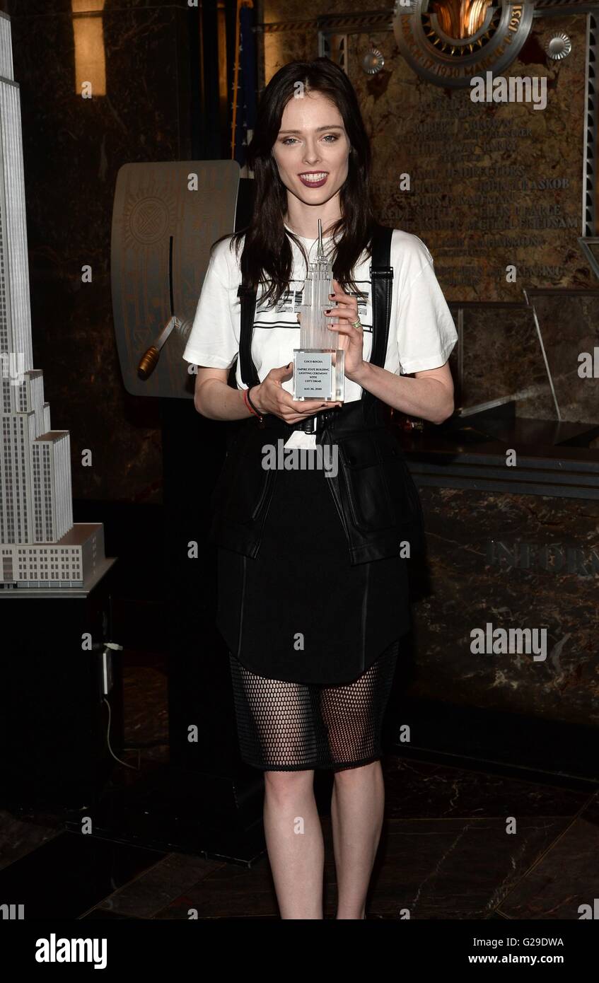 Coco Rocha First Comp Card New York, NY, USA. 26th May, 2016. Coco Rocha at the press conference ...