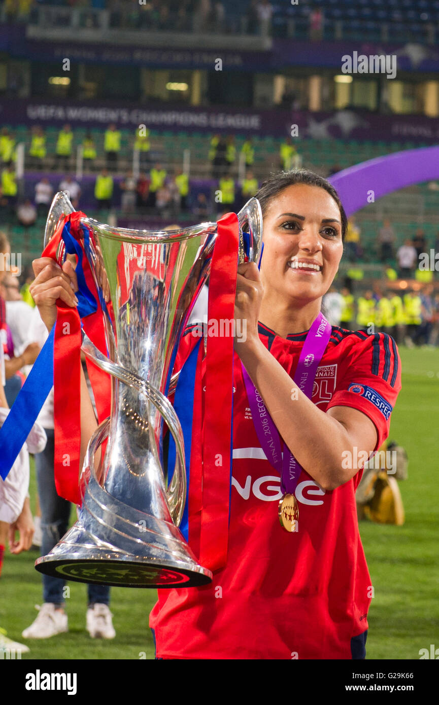 Louisa Necib (Lyon), MAY 26, 2016 Football / Soccer Louisa Necib of
