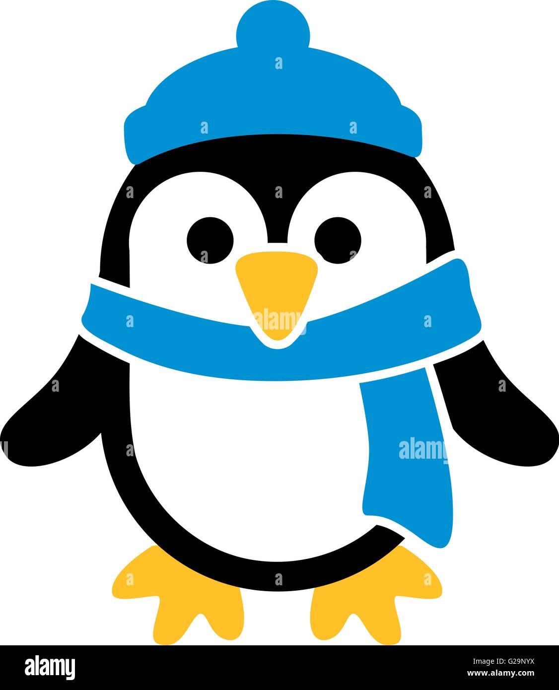 penguin with cap